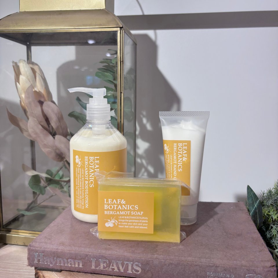 秋冬限定】ボディローション/ベルガモット/LEAF&BOTANICS