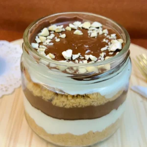 HAZELNUT NUTELLA JAR CHEESECAKE