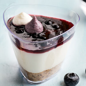 Berry Bloom  jar Cheesecake